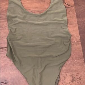 Aerie Olive Green One Piece Swimsuit